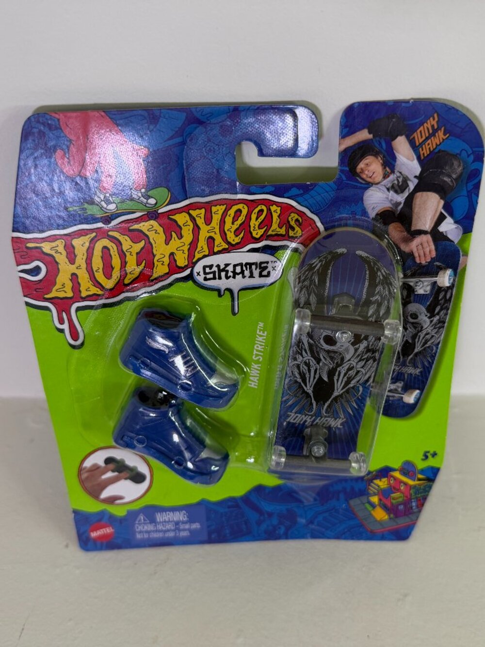 Hot Wheels Tony Hawk TH Skate Board and Shoes - New & Unopened